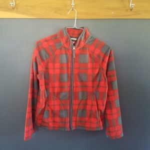 Merona | Buffalo Plaid Fleece Zip Up Jacket